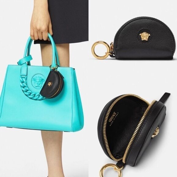 Versace Accessories - Versace Medusa Keyring Pouch Bag Charm